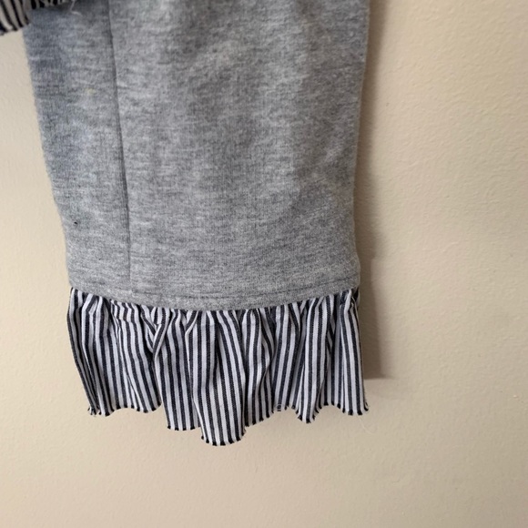 Charlotte Tarantola - Grey Ruffled Military Jacket - Picture 5 of 8